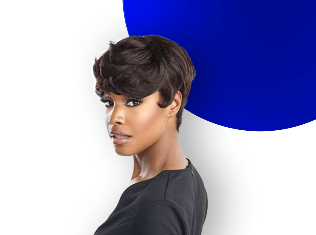 100% Human Hair Wigs