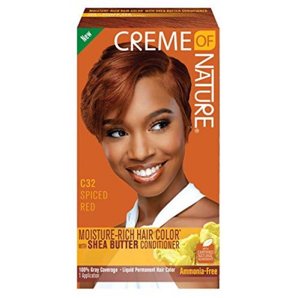 Creme of Nature Liquid Hair Color  #C32 Spiced Red