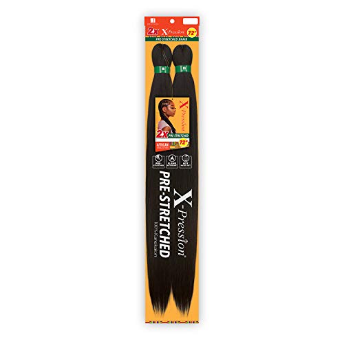 Sensationnel 2X 72 X Pression Pre Stretched Braiding Hair sensationnel-2x-72-x-pression-pre-stretched-braiding-hair
