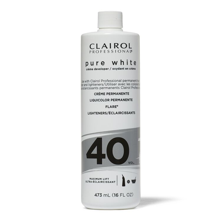 Clairol Pure White Creme Developer Vol 40 16oz